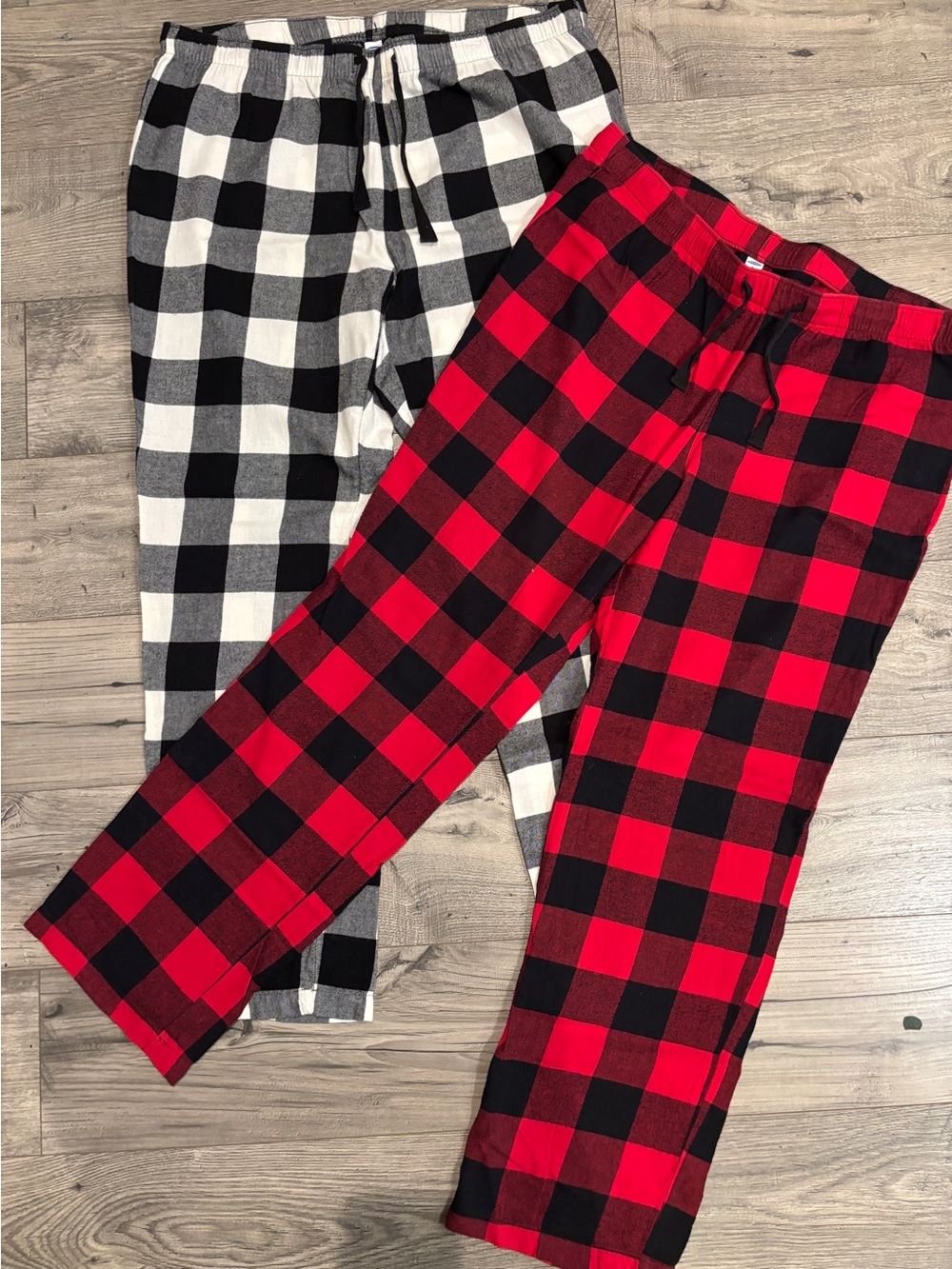 Old Navy Plaid Flannel Pajama Pants 2-Pair Bundle Women’s XL Tall